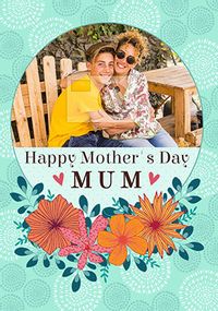 Tap to view Mum Flower Mother's Day Photo Card