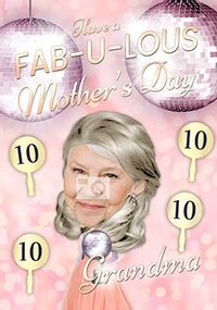 Tap to view Fab-u-lous Grandma Photo Card