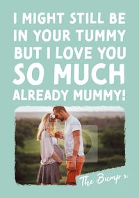 Tap to view In Your Tummy Mother's Day Card