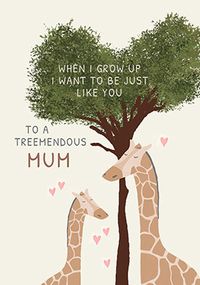 Tap to view Treemendous Mother's Day Card