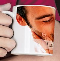 Tap to view Personalised Full Photo Upload Dad Mug