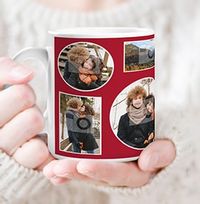 Tap to view Multi Photo Upload Red Mug