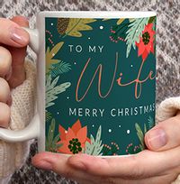 Tap to view To My Wife Merry Christmas Photo Upload Mug