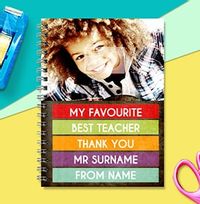 Tap to view My Favourite Teacher Photo Notebook