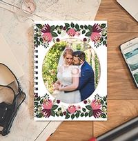 Tap to view Floral Single Photo Upload Notebook