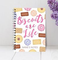 Tap to view Biscuit Lover Personalised Notebook