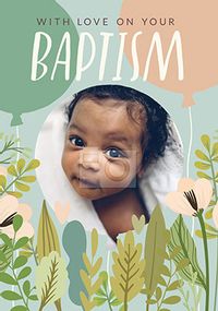 Tap to view Love on your Baptism Photo Card