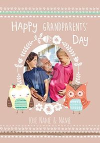Tap to view Owl Grandparents Day Photo Card