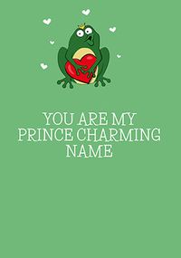 Tap to view Prince Charming Personalised Card