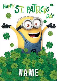 Tap to view Despicable Me 2 - Minions St Patrick's Day card