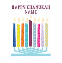 Tap to view Happy Chunukah - Menora