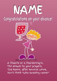 Tap to view Emotional Rescue - Divorce Card Congratulations!