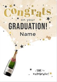Tap to view Congrats on Your Graduation Personalised Card