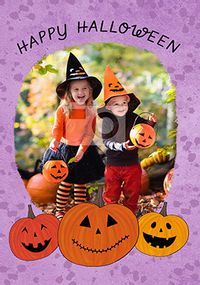 Tap to view Happy Children Halloween Card