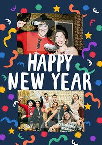 Tap to view New Year Eat Cake Photo Card