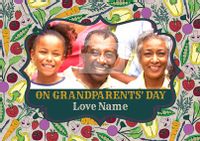 Tap to view Spice - Grandparents' Day Card Vegetable Photo Upload