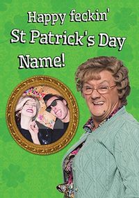 Tap to view Mrs. Brown - St. Patrick's Day Photo Card