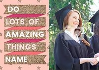 Tap to view To The Stars Graduation Card - Do Amazing Things