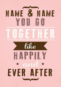 Tap to view We Go Together - Happily Ever After Poster