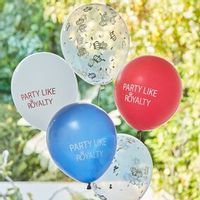 Tap to view Party Like Royalty Confetti Balloon Bundle