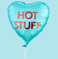 Hot Stuff Heart Inflated Balloon