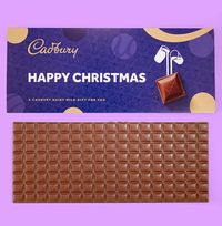 Tap to view Happy Christmas Cadbury Dairy Milk 850g Bar