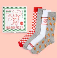 Tap to view Pizza Box Sock Pack