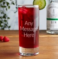 Tap to view Personalised Highball Glass