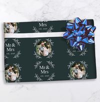 Tap to view Mr & Mrs Photo Wedding Wrapping Paper