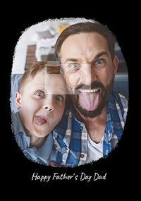 Tap to view Happy Father's Day Dad Photo Postcard