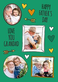 Tap to view Love You Grandad Photo Postcard