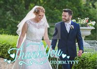 Tap to view Wedding Full Photo Thank You Postcard