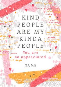Tap to view Kind People Personalised Poster