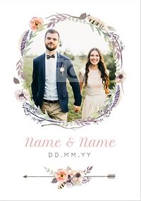 Tap to view Boho Wedding Photo Poster