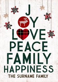 Tap to view Nordic Kisses - Family Christmas Poster