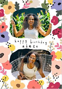 Tap to view Happy Birthday Niece Photo Card