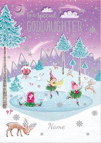 Tap to view Special Goddaughter Christmas Card