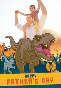 Tap to view Jurassic World - Father's Day Photo Card