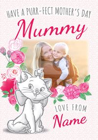 Tap to view Aristocats - Purr-fect Mother's Day Photo Card
