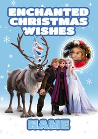 Tap to view Frozen - Enchanted Christmas Wishes Photo Card