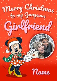 Tap to view Minnie Girlfriend Christmas Photo Card
