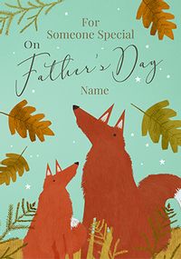 Tap to view Fox Father's Day Card