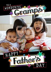 Tap to view Wonderful Gramps Father's Day Photo Card