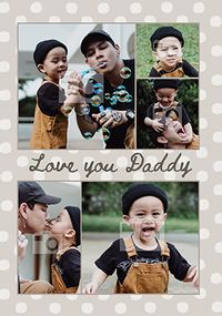 Tap to view Love You Lots Photo Father's Day Card