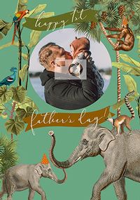 Tap to view Stay Wild 1st Father's Day Photo Card