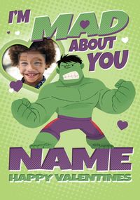 Tap to view Hulk - Photo Valentine's Day Card