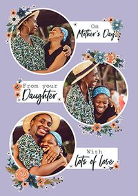 Tap to view Wonderful Daughter Photo Mothers Day Card