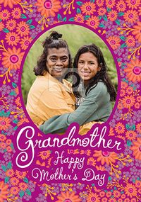 Tap to view Grandmother photo upload Mother's Day Card