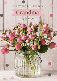 Tap to view Grandma Mother's Day Bouquet Card