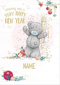 Tap to view Personalised Me To You New Year Card